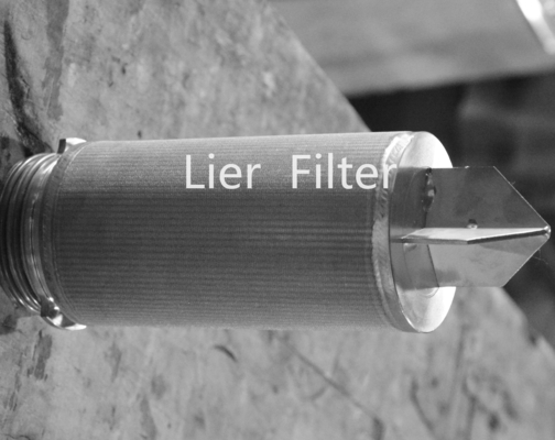 elemento filtrante de acero de Mesh Filter Corrosion Resistant Stainless del metal 0.3-180um